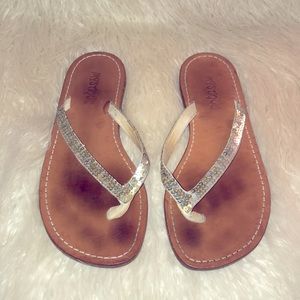 Mystique boho sequin sandals